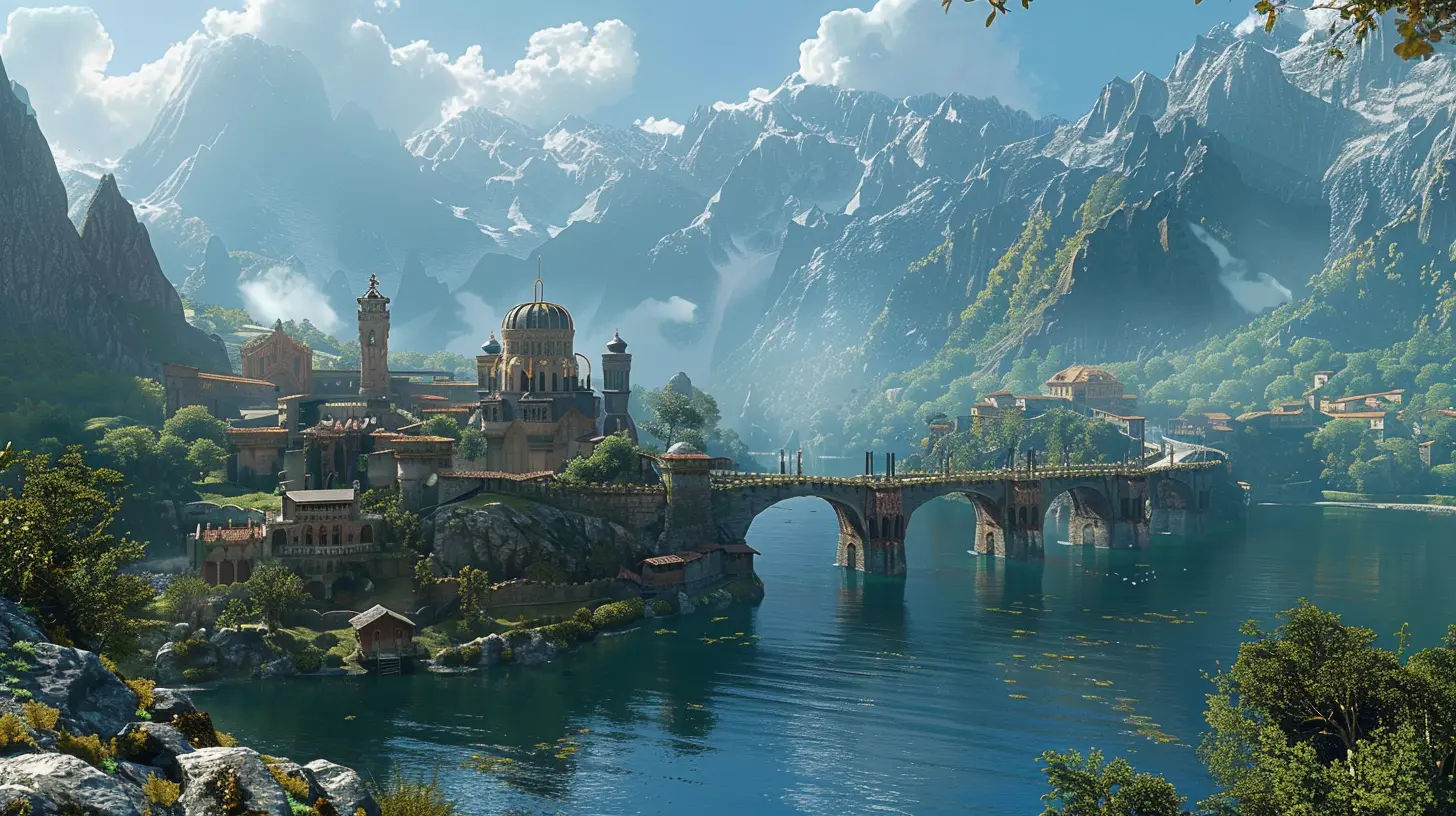 Balancing Realism with Fantasy in Open World Game Worlds