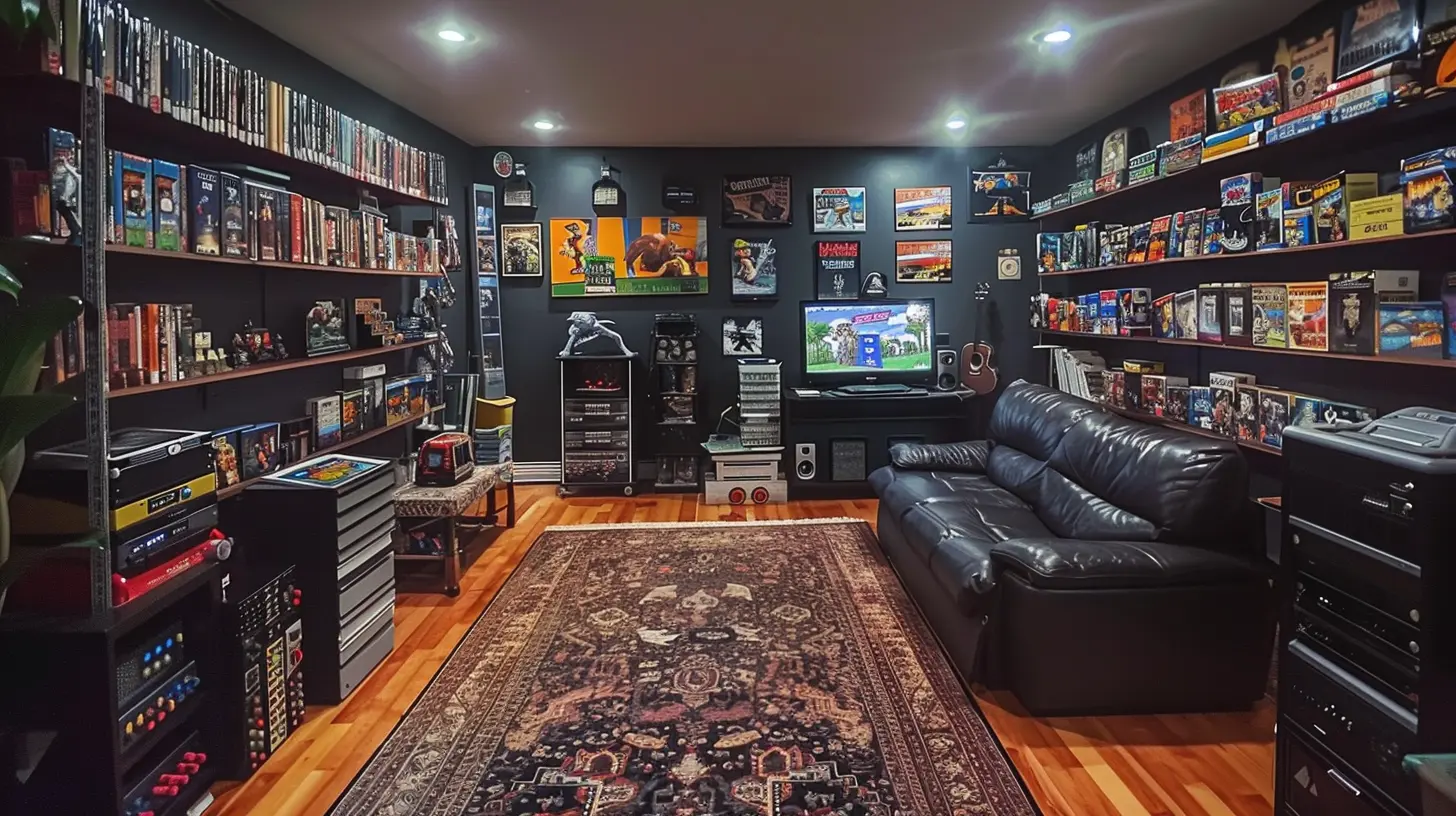 Building a Game Room That Showcases Your Collection