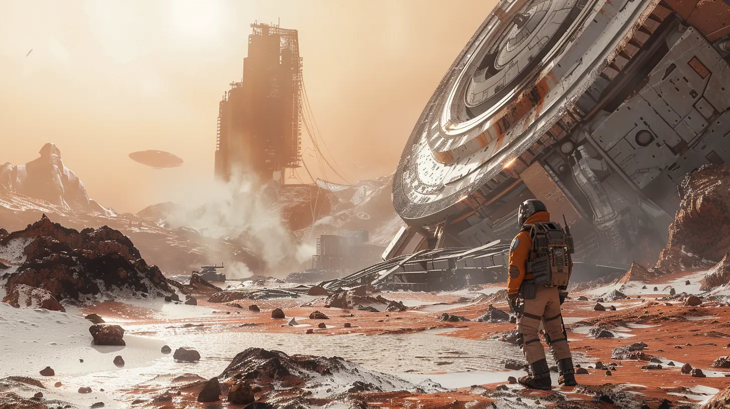 Exploring Sci-Fi Worlds Built with Unreal Engine