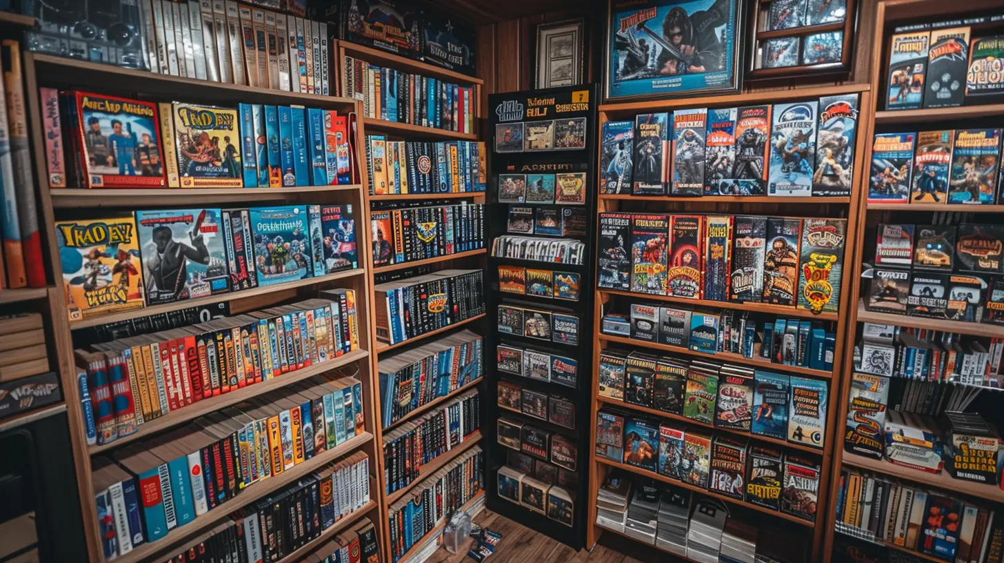 How to Organize and Display Your Game Collection