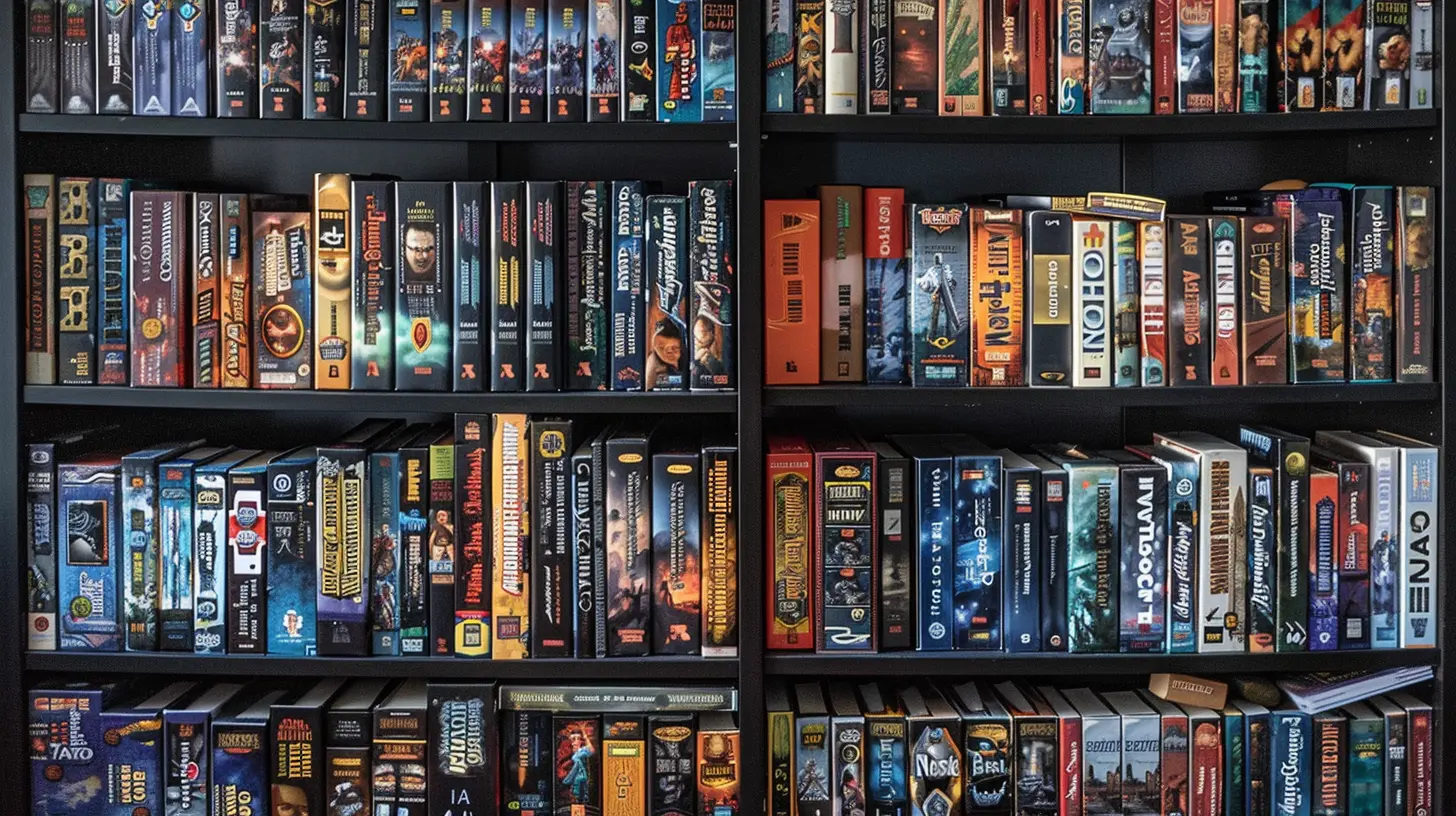 How to Organize and Display Your Game Collection