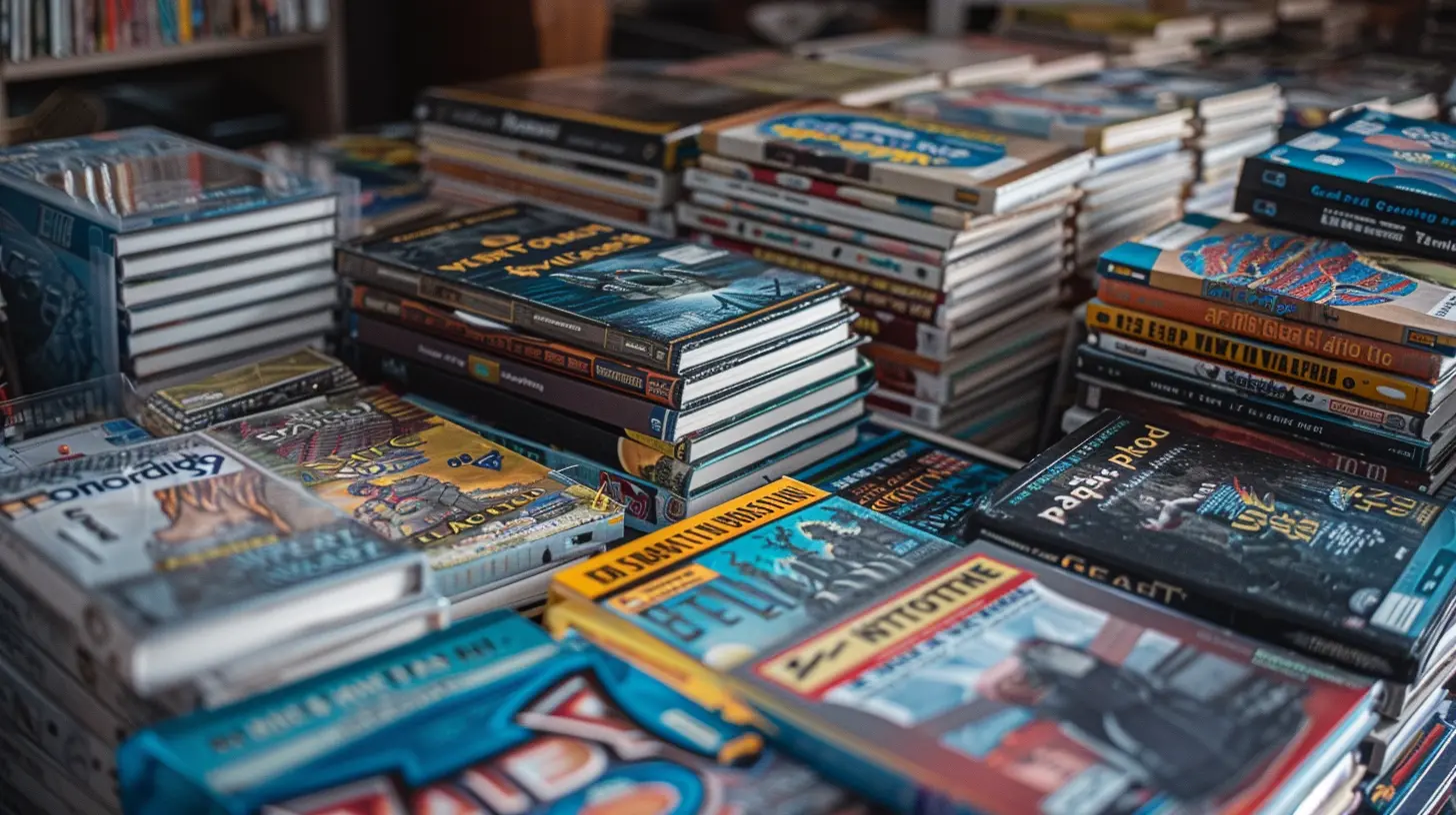 Preserving Game Manuals and Original Packaging