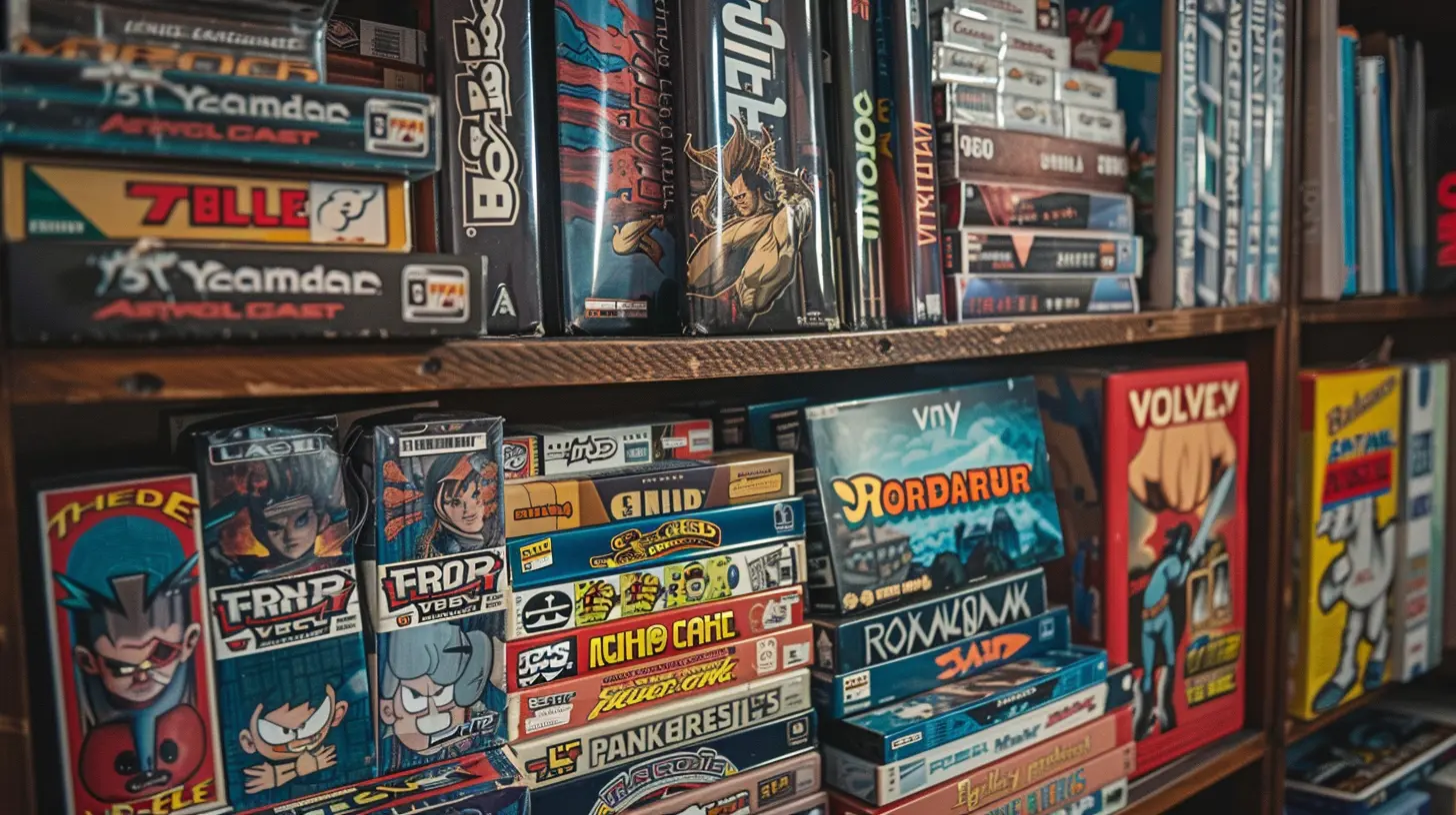 Preserving Game Manuals and Original Packaging