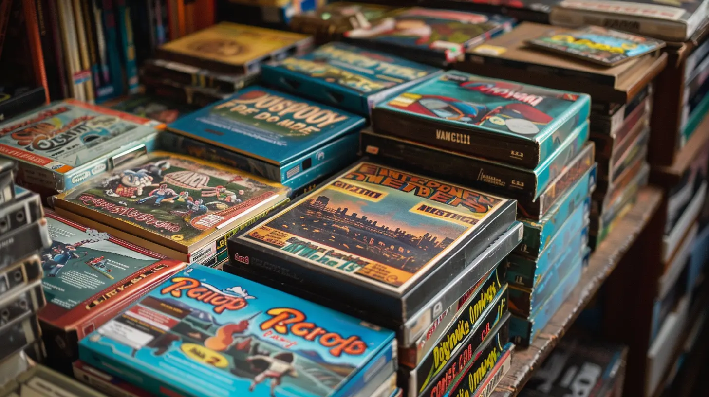 Preserving Game Manuals and Original Packaging