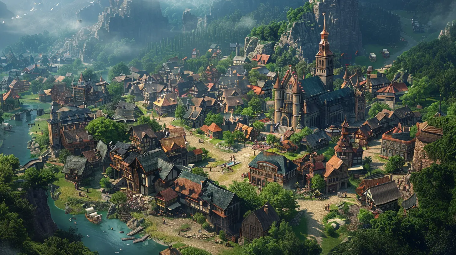 The Best Town Hubs in RPG Game Worlds