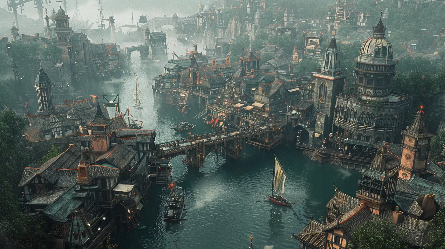 The Best Town Hubs in RPG Game Worlds