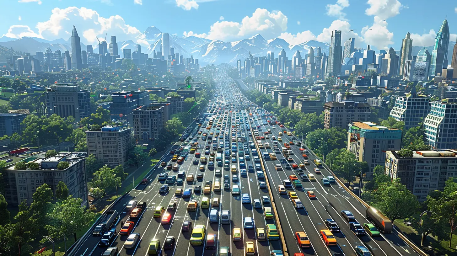 Traffic Simulation Games: Engineering the Flow of Modern Cities