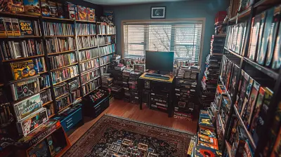 How to Organize and Display Your Game Collection