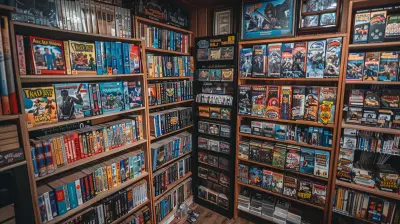 How to Organize and Display Your Game Collection