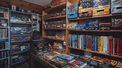 How to Organize and Display Your Game Collection
