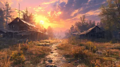 Survival Mechanics and Exploration in Open World Games