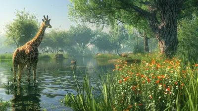 Wildlife Conservation In Digital Form Animal Reserve Simulation Games