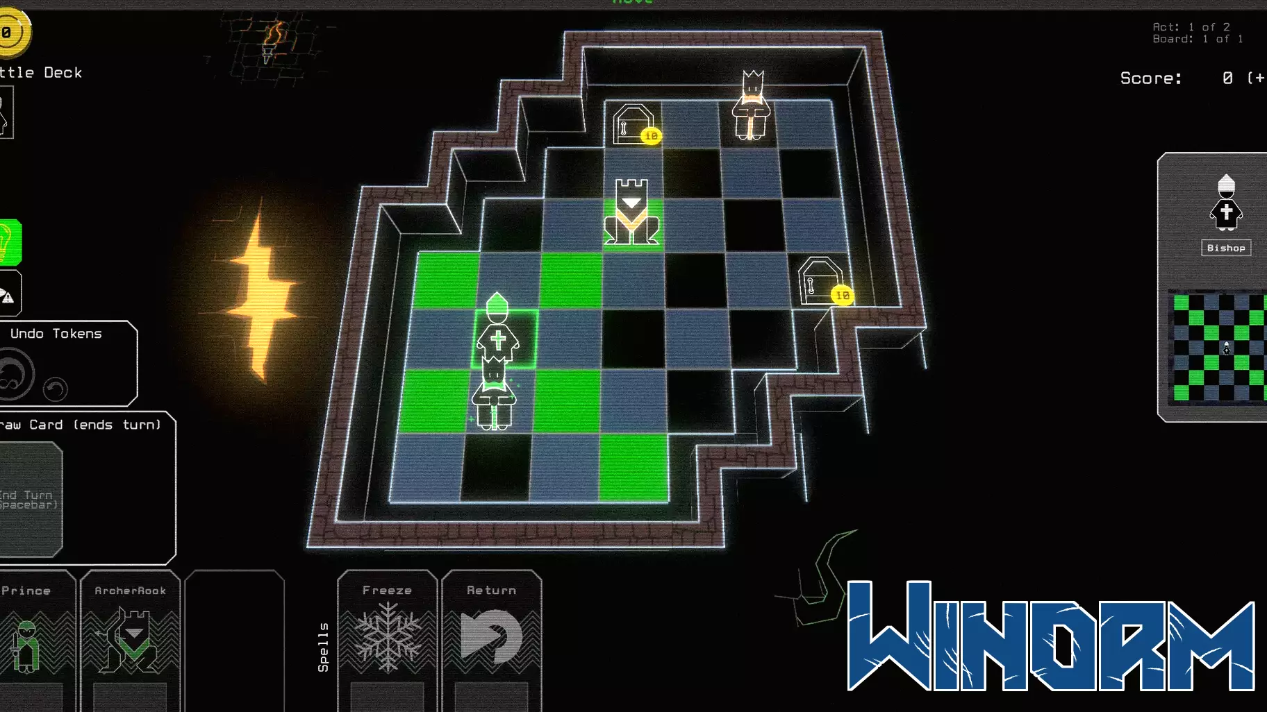A Unique Fusion: Roguelike Mechanics Meet Chess in Below the Crown