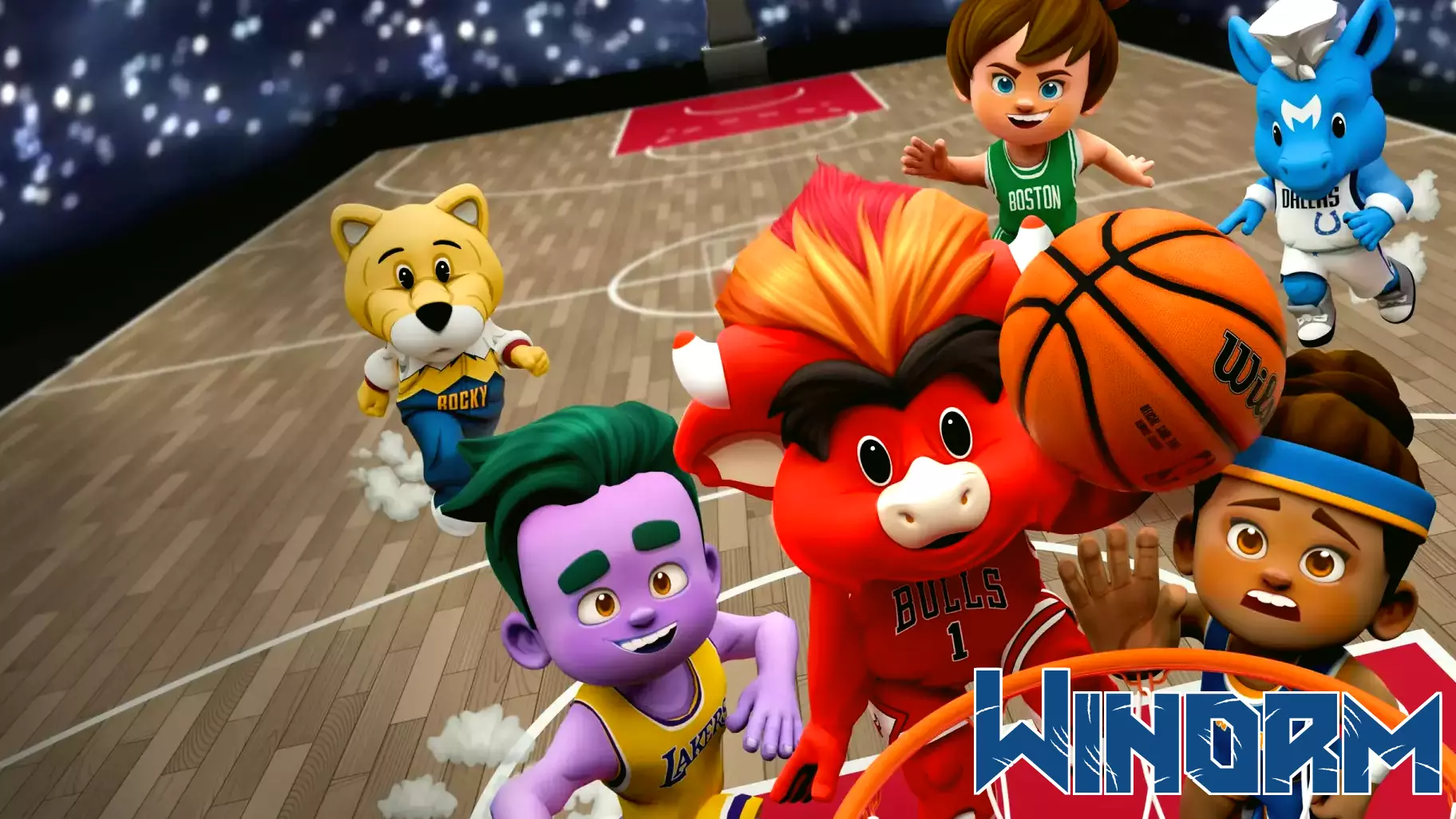 Experience the Thrill of NBA Mascots in New Game