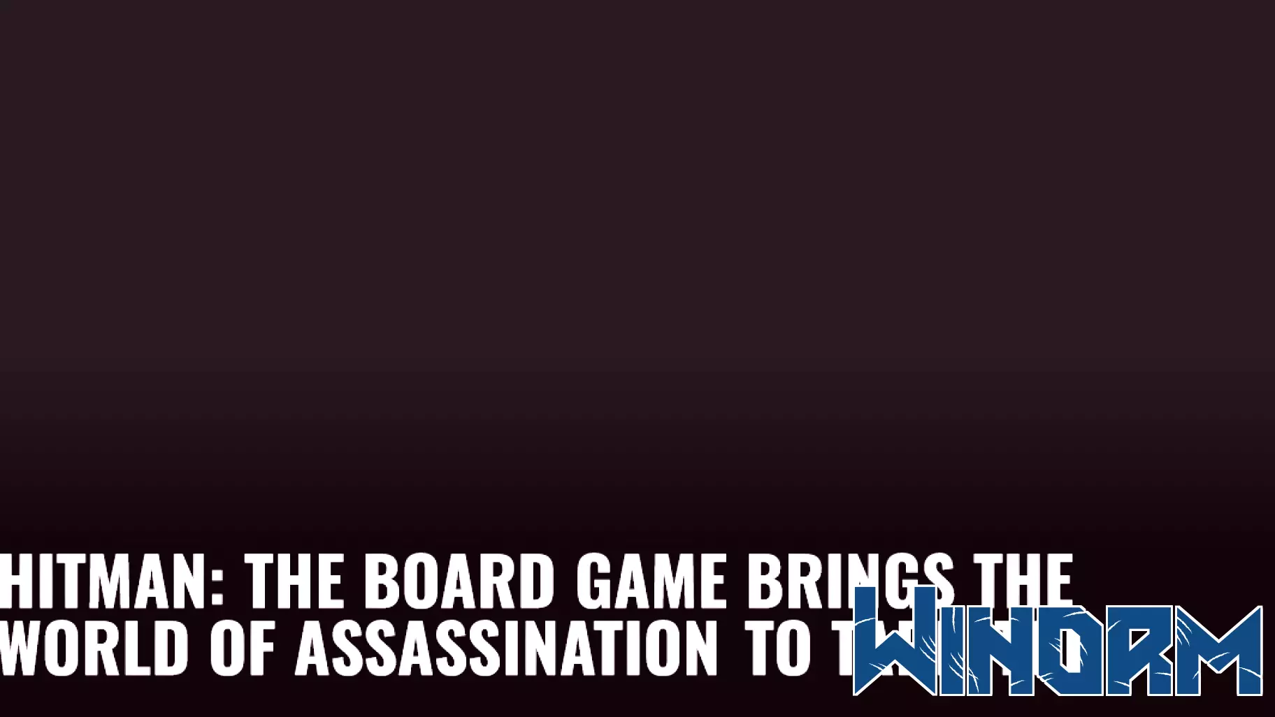 Hitman: The Board Game Coming to the Tabletop