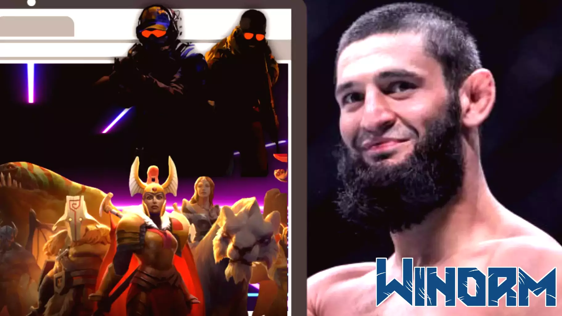 Khamzat Chimaev's Gaming Passion Revealed