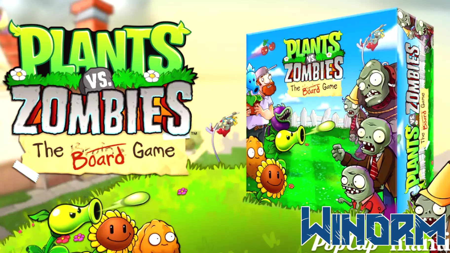 Plants vs. Zombies: The Board Game Prepares to Launch on Kickstarter