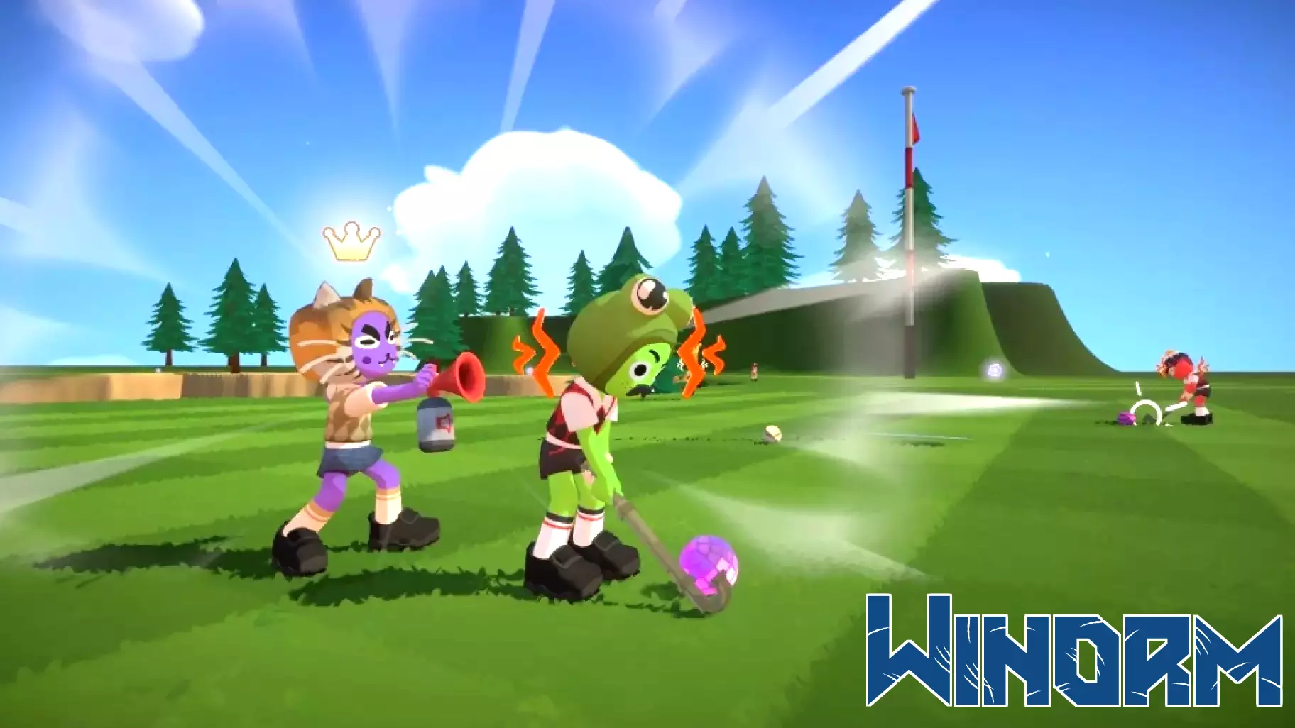 Super Battle Golf turns the favorite sport of old rich guys into absolute chaos