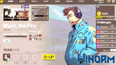 Q-UP: A Bold Exploration of Esports Culture Through Competitive Coin Flipping