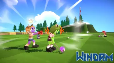 Super Battle Golf turns the favorite sport of old rich guys into absolute chaos