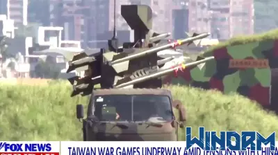 Taiwan annual war games underway amid tensions with China
