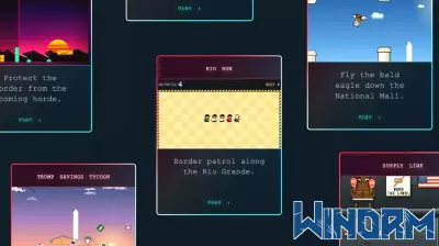 The White House made an arcade game out of deporting people